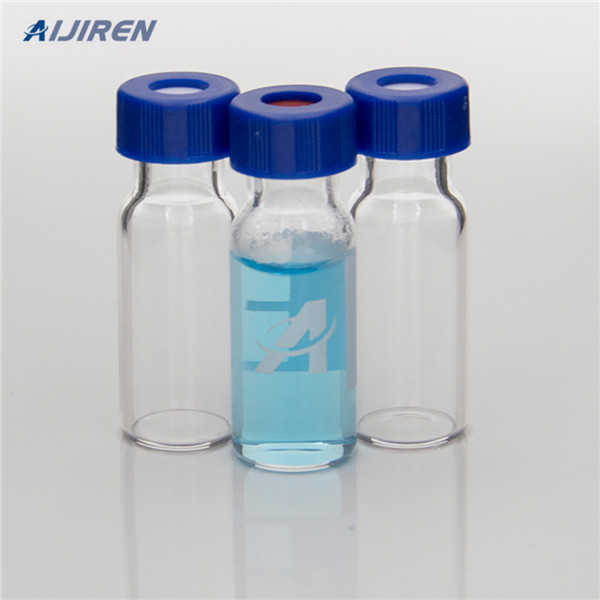 silver aluminum 5.0 borosilicate crimp vial supplier